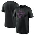 thumbnail image 1 of Men's-Nike  Black New York Mets 2025 City Connect Team Phrase Script Legend Performance T-Shirt, 1 of 3