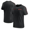 thumbnail image 1 of Men's Nike Black Ohio State Buckeyes 2024 Sideline Coach Performance Top, 1 of 3