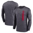 thumbnail image 1 of Men's Nike Black Ohio State Buckeyes 2024 Sideline Velocity Performance Long Sleeve T-Shirt, 1 of 3