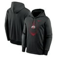 thumbnail image 1 of Men's Nike Black Ohio State Buckeyes Icon Football Performance Pullover Hoodie, 1 of 3