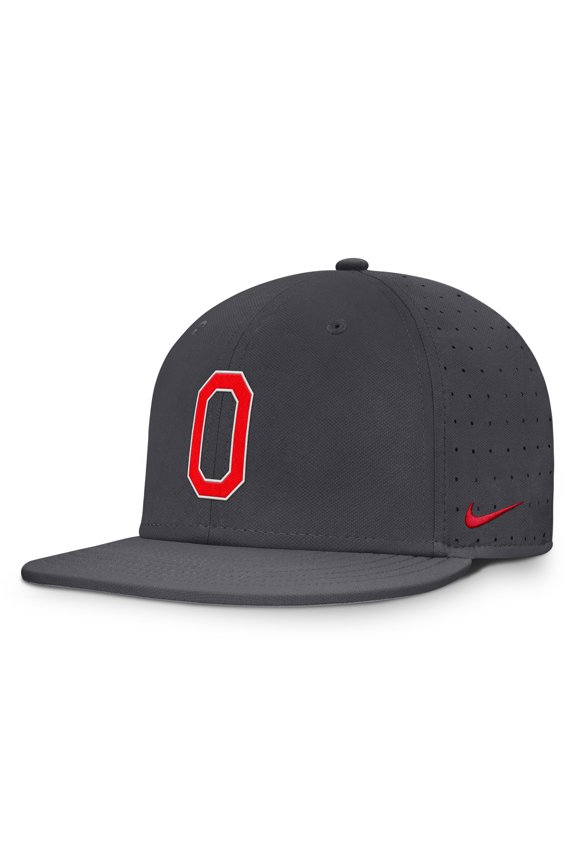 Men's Nike Black Ohio State Buckeyes Dugout True Dri-FIT Fitted Hat