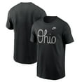 thumbnail image 1 of Men's Nike Black Ohio State Buckeyes Vintage Script T-Shirt, 1 of 3