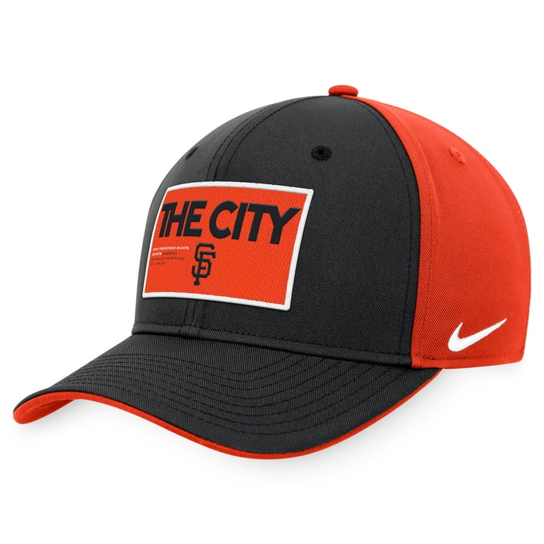 Men s Nike Black Orange San Francisco Giants Classic99 Colorblock