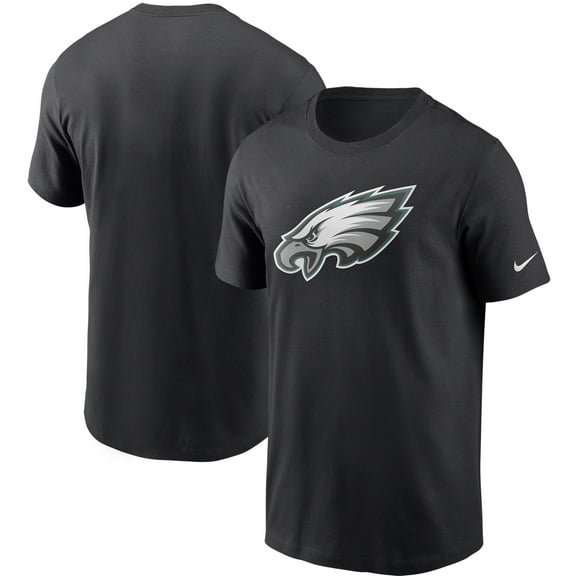 Men's Nike Black Philadelphia Eagles Primetime Logo Essential T-Shirt