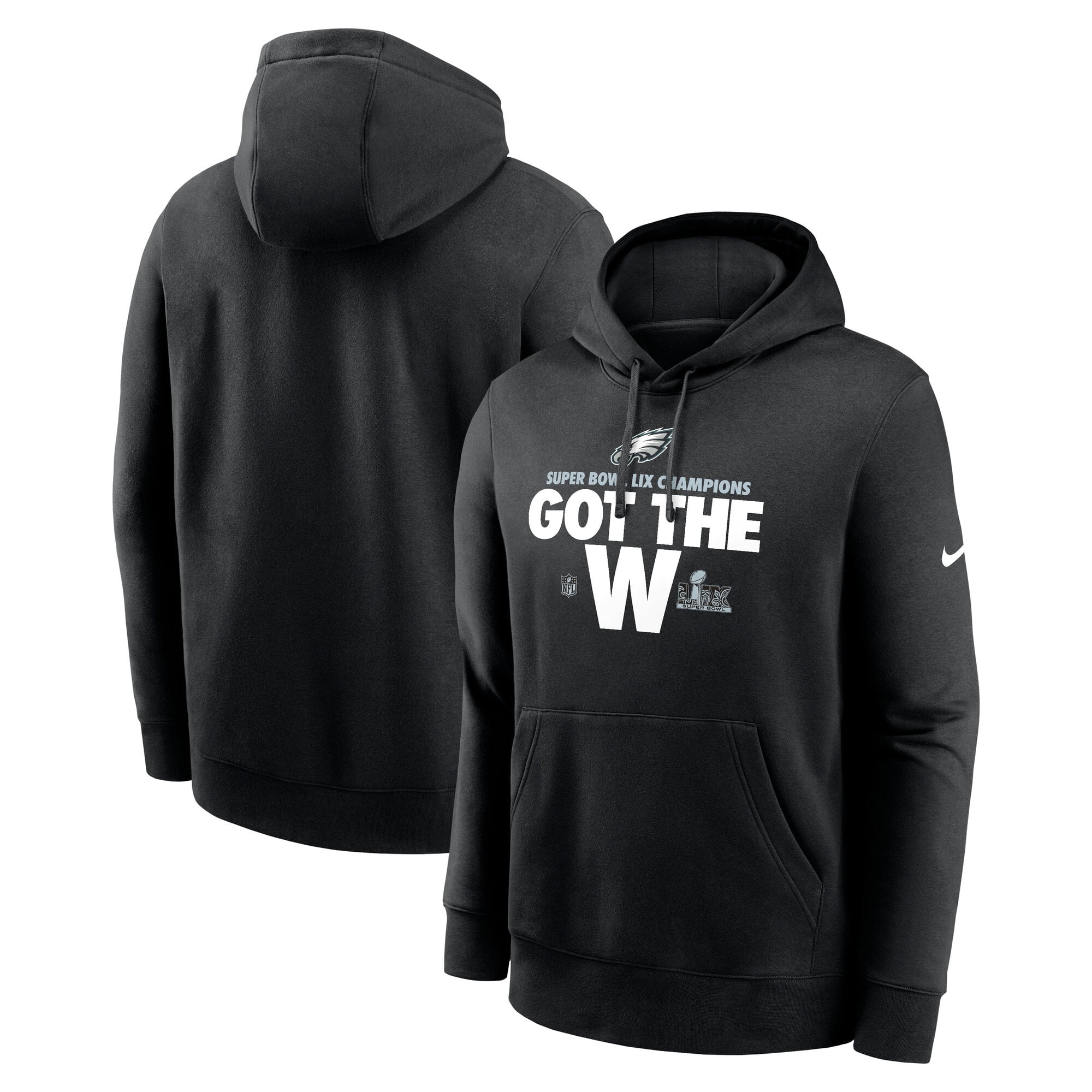 black nike hoodie champs