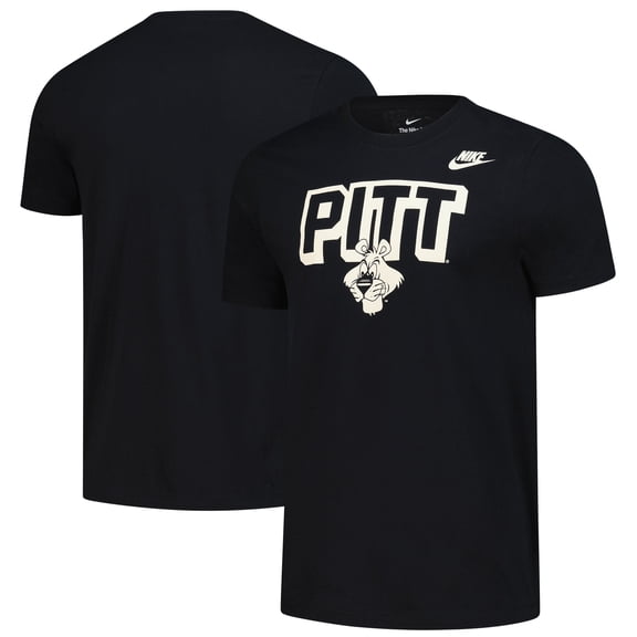 Men's Nike Black Pitt Panthers Fashion Team Bold T-Shirt