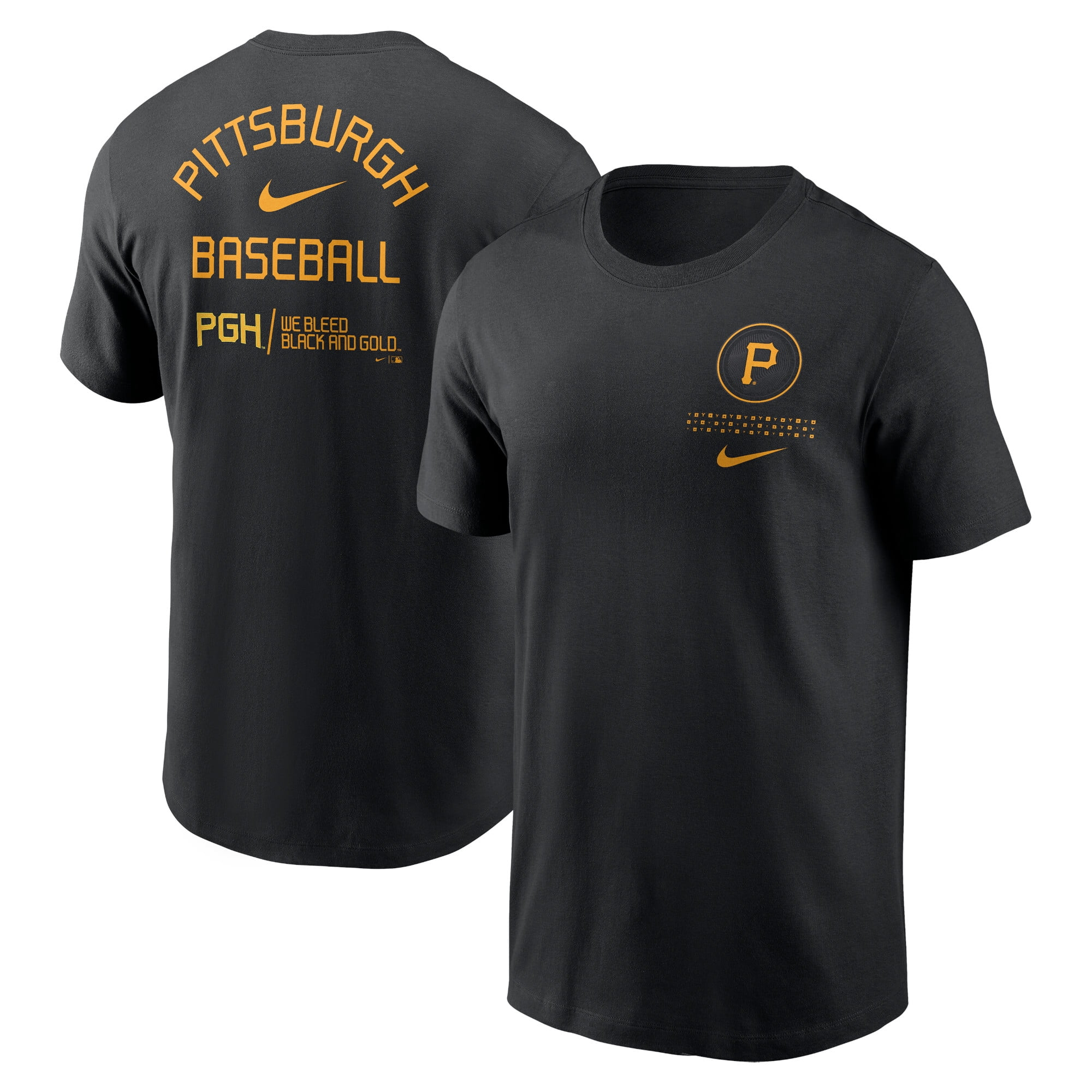 Men's Nike Black Pittsburgh Pirates 2023 City Connect Double T