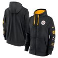 thumbnail image 1 of Men's Nike Black Pittsburgh Steelers Club Full-Zip Hoodie Jacket, 1 of 3
