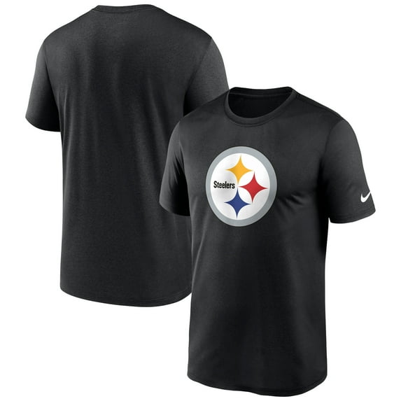 Men's Nike Black Pittsburgh Steelers Primetime Legend Logo Performance T-Shirt