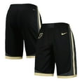 thumbnail image 1 of Men's Nike Black Purdue Boilermakers Replica Performance Shorts, 1 of 3