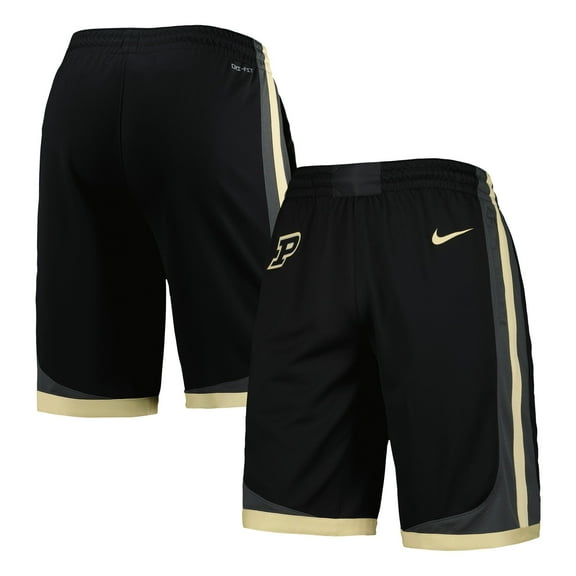 Men's Nike Black Purdue Boilermakers Replica Performance Shorts