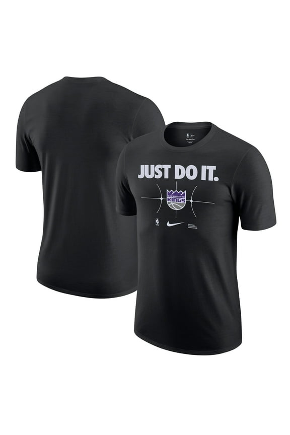 Men's Nike Black Sacramento Kings Just Do It T-Shirt