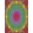 thumbnail image 1 of Ahgly Company Machine Washable Indoor Rectangle Transitional Brown Red Area Rugs, 2' x 4', 1 of 7