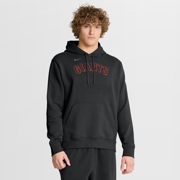 Men's Nike Black San Francisco Giants Club Hoodie