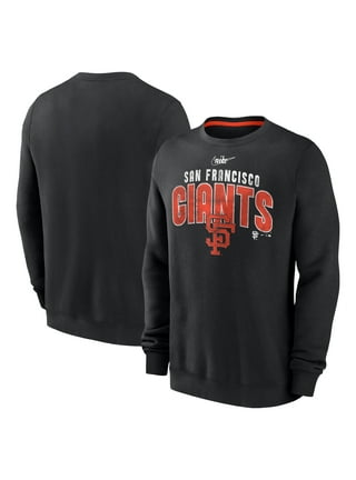 Nike Men's Cincinnati Bengals Rewind Shout Black Crew Sweatshirt