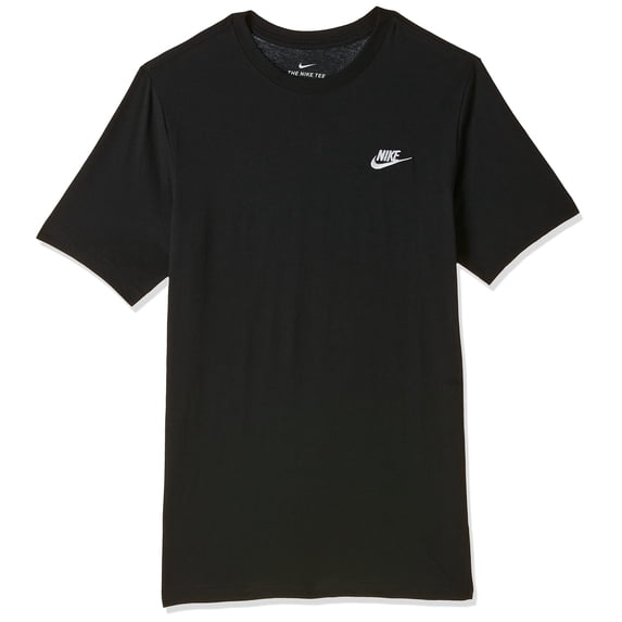 Men's Nike Black Sportswear Club T-Shirt - 2XL