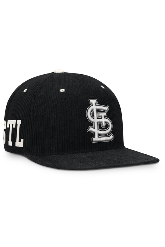 Men's Nike Black St. Louis Cardinals Pro Corduroy Structured Snapback Hat