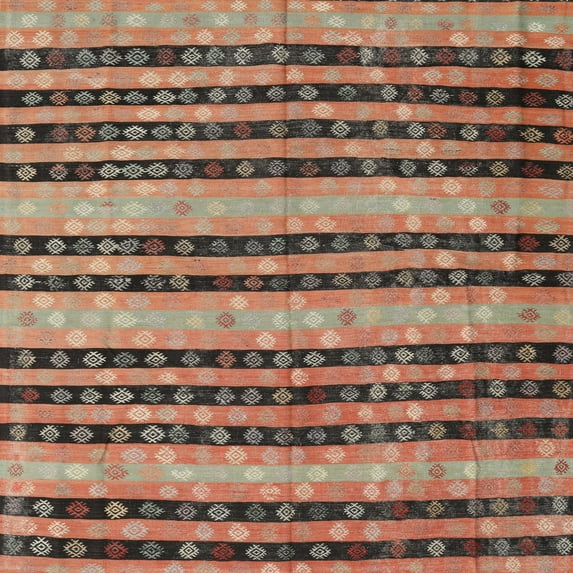 Ahgly Company Machine Washable Indoor Square Contemporary Dark Sienna Brown Area Rugs, 4' Square