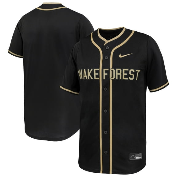 Men's Nike Black Wake Forest Demon Deacons Limited Baseball Jersey