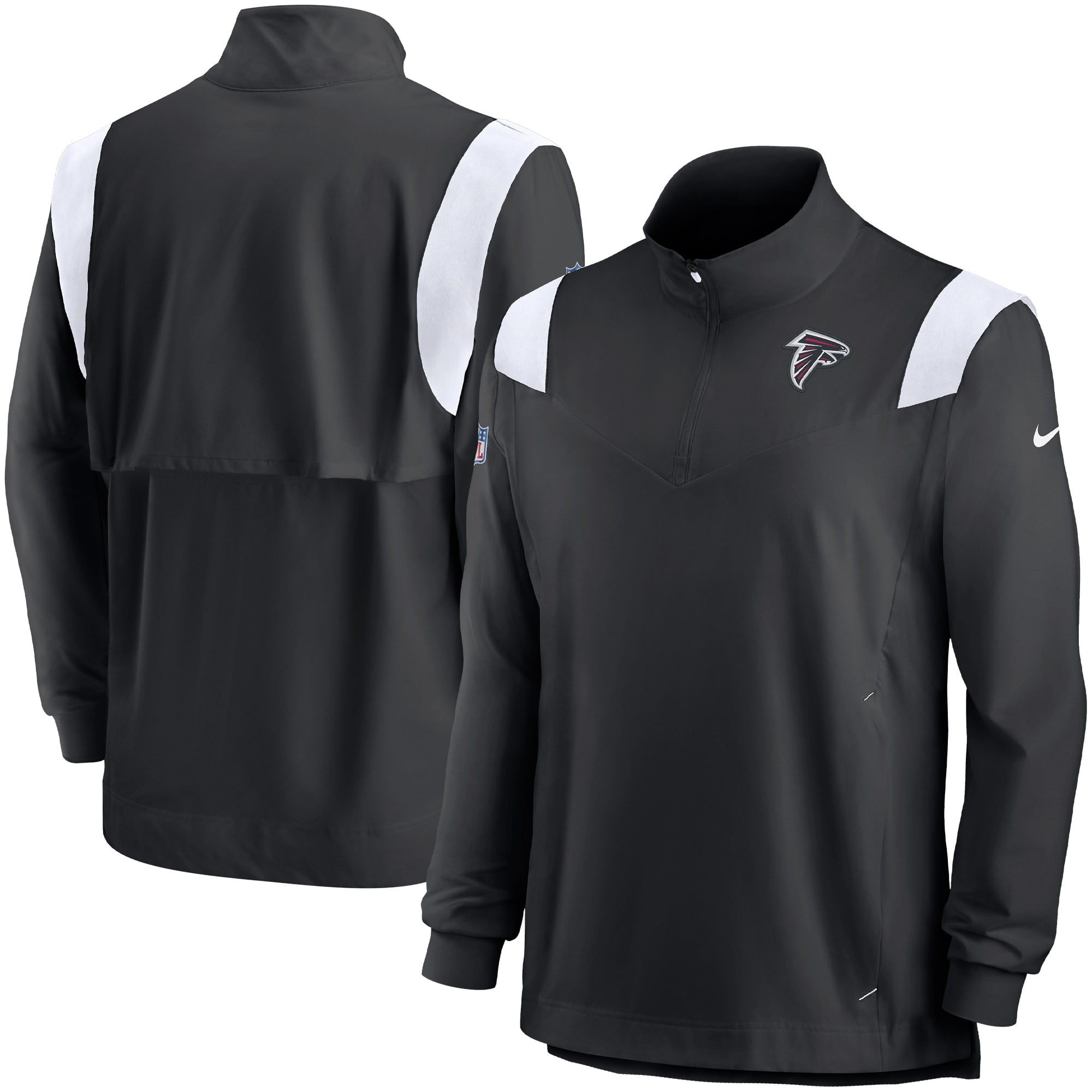 Men's Nike Black/White Atlanta Falcons Sideline Coach Chevron