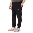 Men's Nike Black/White Sportswear Club Fleece Joggers (BV2671 010