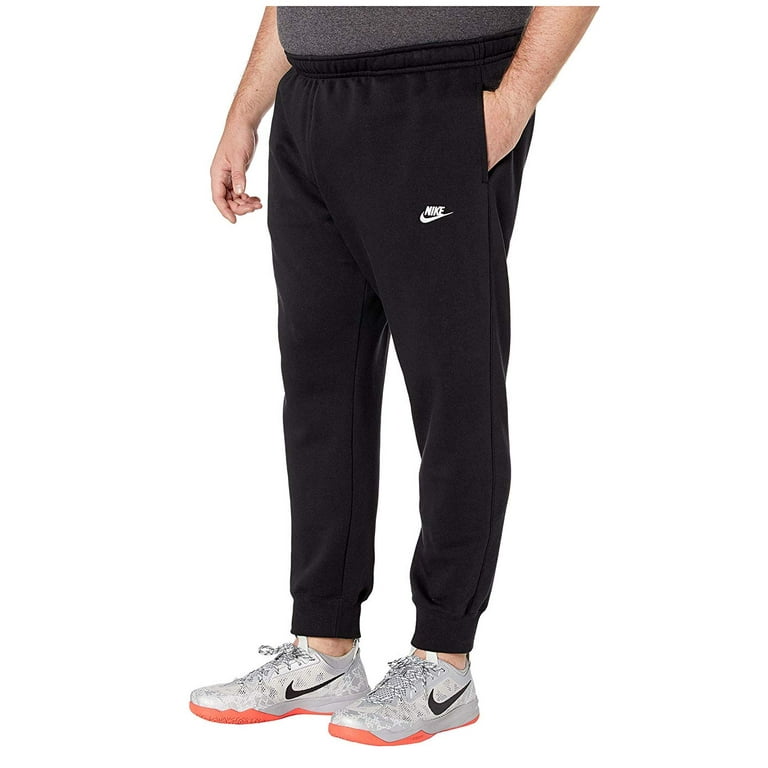Men's Nike Black/White Sportswear Club Fleece Joggers (BV2671 010) - 3XL 