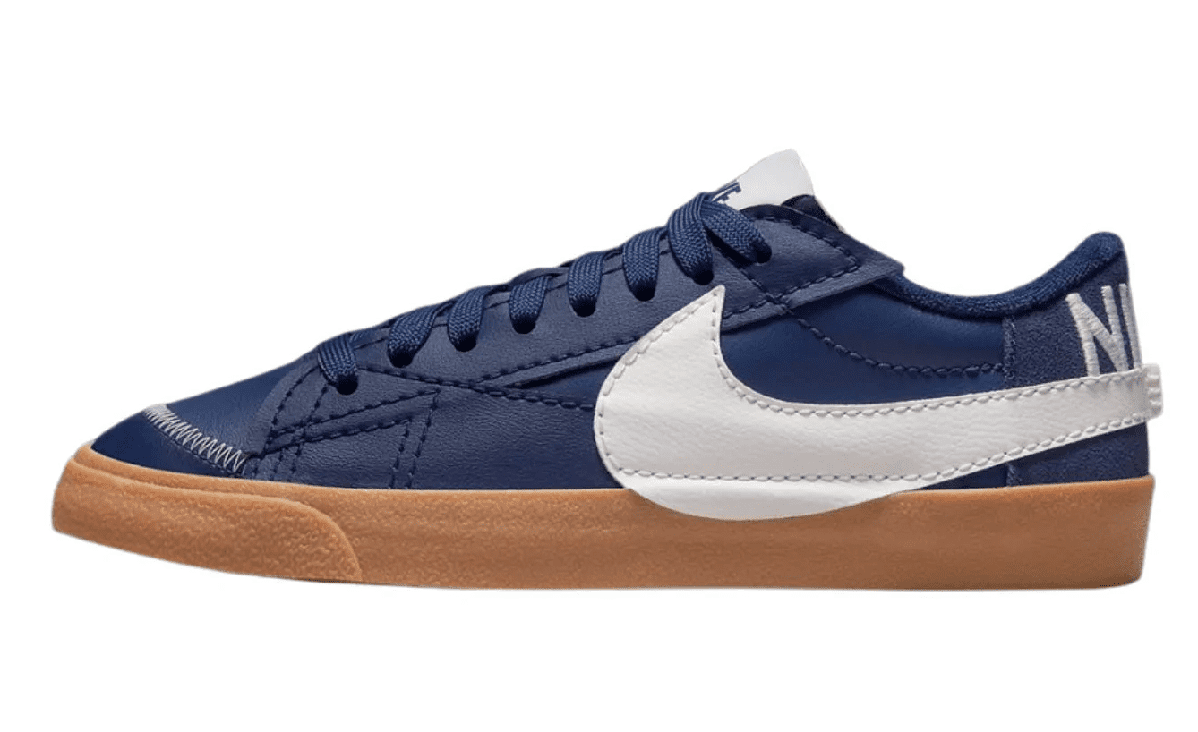 nike men air force 1 '07 lv8 sail midnight navy gum med brown