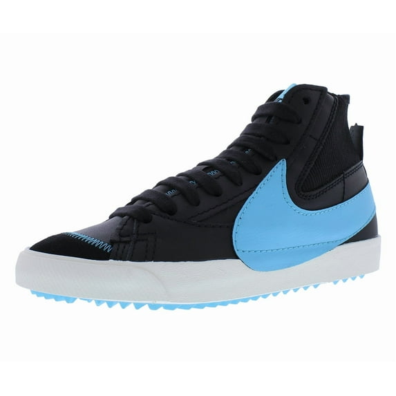 Men's Nike Blazer Mid '77 Jumbo Black/Baltic Blue-Sail (FD0278 001) - 11.5
