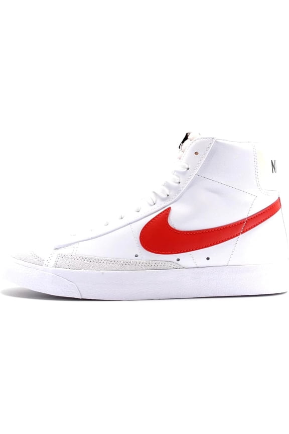 Men's Nike Blazer Mid '77 VNTG White/Picante Red-Coconut Milk (BQ6806 122) - 8