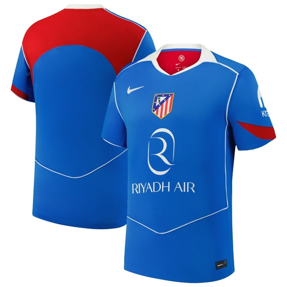 Men's Nike Blue Atletico de Madrid 2025/26 Third Replica Jersey