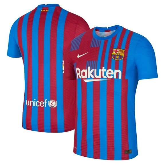 Men's Nike Blue Barcelona 2021/22 Home Authentic Jersey