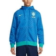 thumbnail image 1 of Men's Nike Blue Brazil National Team Club Full-Zip Hoodie, 1 of 2