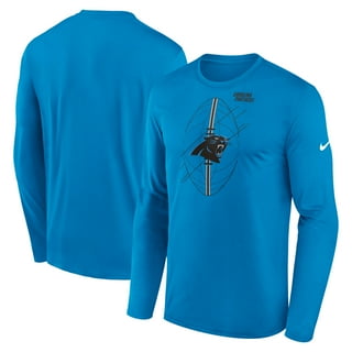 Nike Youth Carolina Panthers Sideline Velocity Blue Long Sleeve T-Shirt