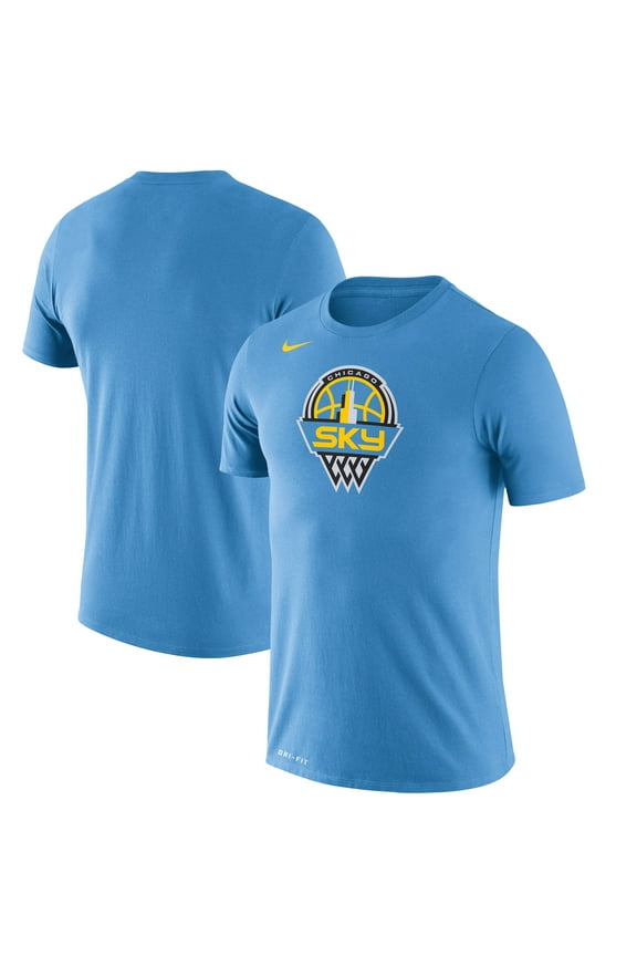 Men's Nike Blue Chicago Sky Logo Performance T-Shirt