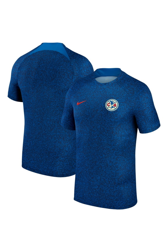 Men's Nike Blue Club America 2023/24 Academy Pro Pre-Match Top