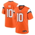 Men's Nike Bo Nix Orange Denver Broncos 2024 NFL Draft First Round Pick