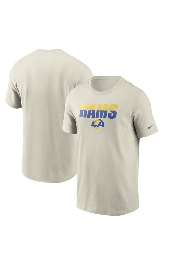 Men's Nike Bone Los Angeles Rams Split T-Shirt