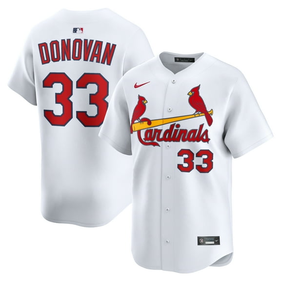 Men's Nike Brendan Donovan White St. Louis Cardinals Home Limited Player Jersey