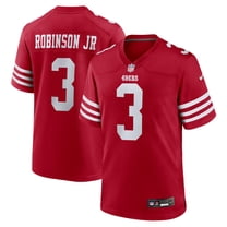 Men's Nike Brian Robinson Jr.  Scarlet San Francisco 49ers Team Game Jersey