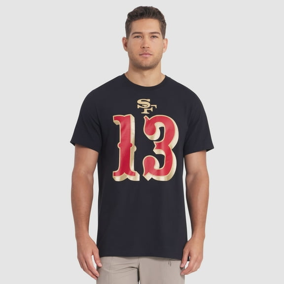 Men's Nike Brock Purdy Black San Francisco 49ers 2025 Rivalries Collection Player Name & Number T-Shirt