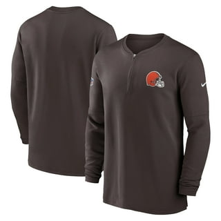 Men's cleveland browns nike orange sideline local lockup pullover hoodie on sale