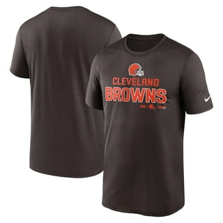 Womens NFL Apparel Cleveland Browns Brown Orange Synthetic