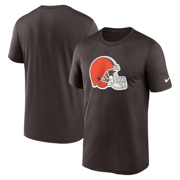 Men's Nike Brown Cleveland Browns Primetime Legend Logo Performance T-Shirt