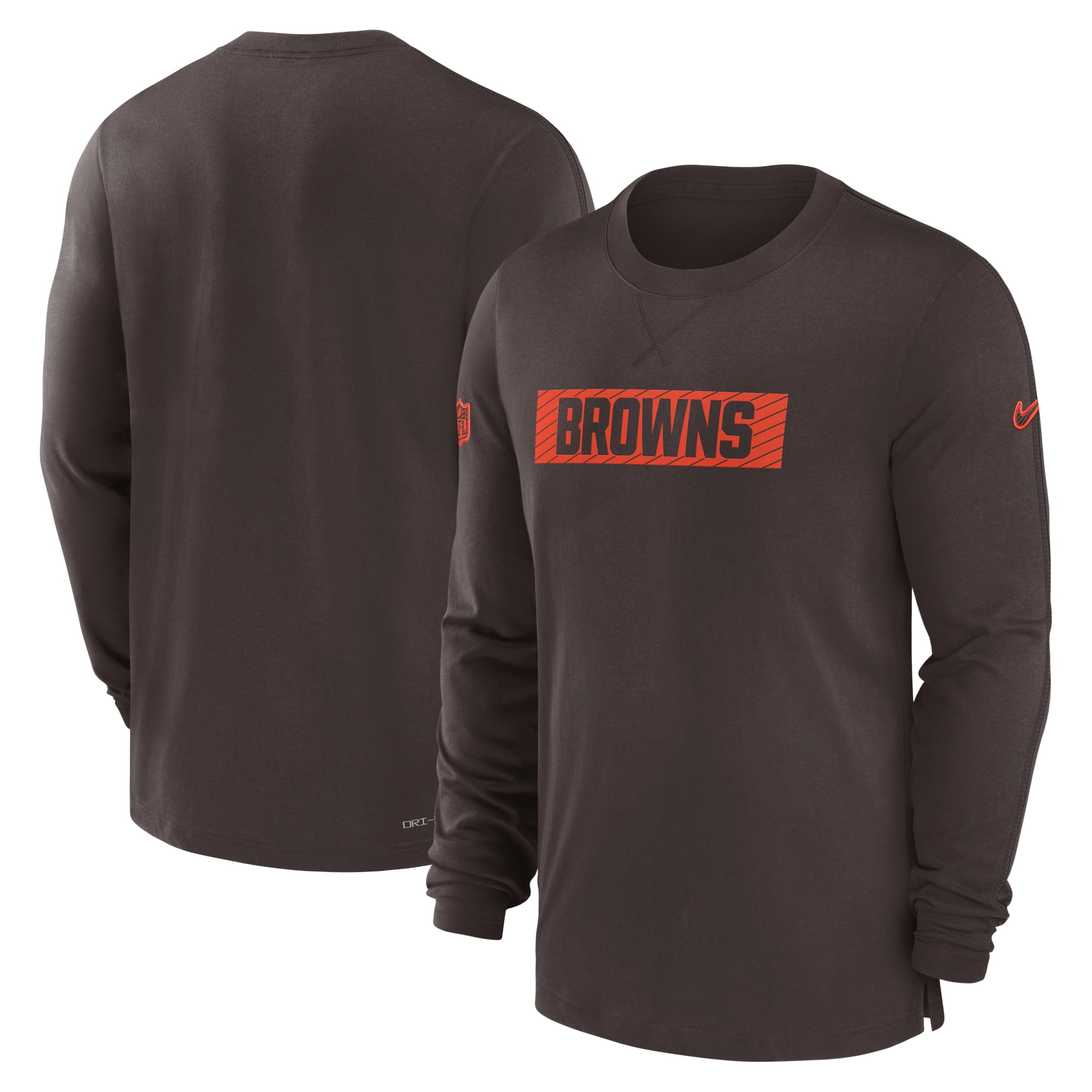 cleveland browns nike long sleeve