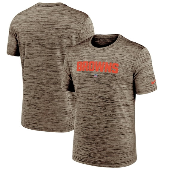 Men's Nike Brown Cleveland Browns Velocity Performance T-Shirt