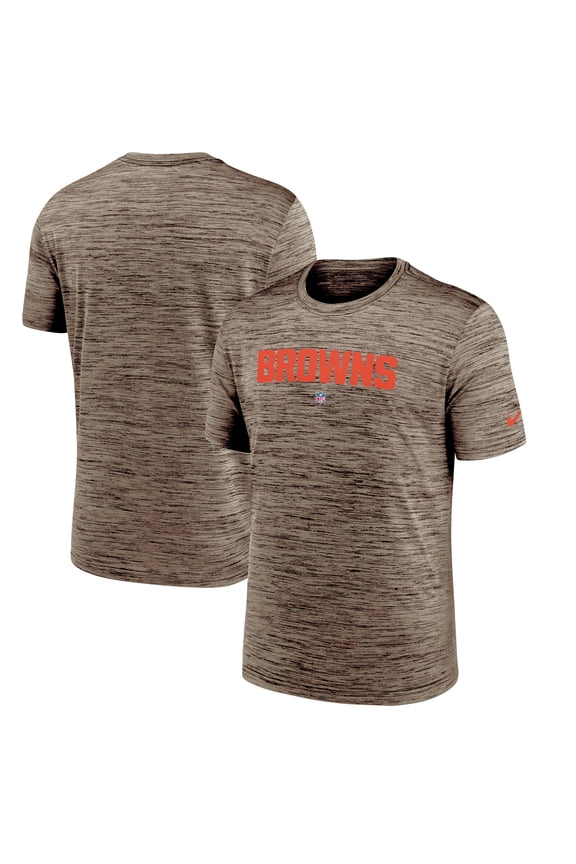 Men's Nike Brown Cleveland Browns Velocity Performance T-Shirt