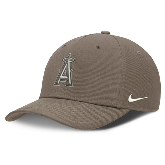 Men's Nike Brown Los Angeles Angels Rise Performance Adjustable Hat
