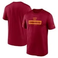 thumbnail image 1 of Men's Nike Burgundy Washington Commanders Sideline Legend Performance T-Shirt, 1 of 3