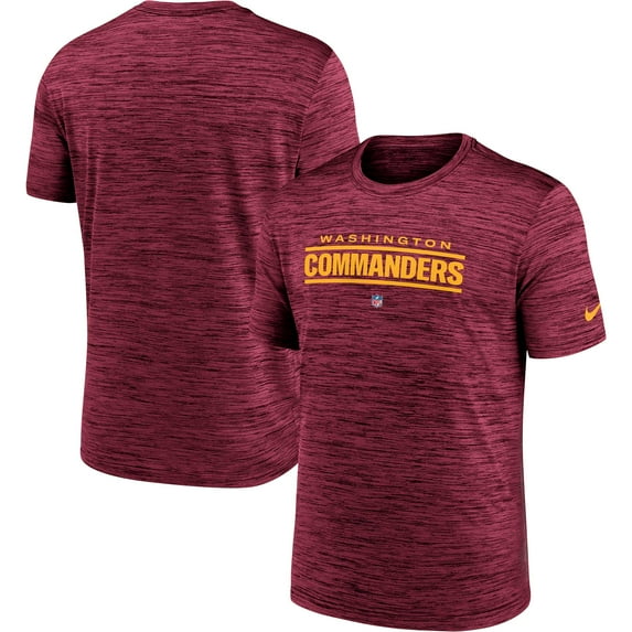 Men's Nike Burgundy Washington Commanders Velocity Performance T-Shirt