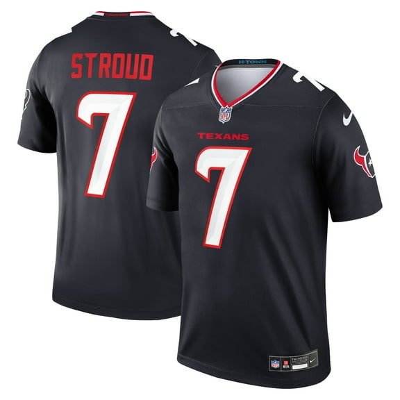 Men's Nike C.J. Stroud Navy Houston Texans Legend Player Performance Top